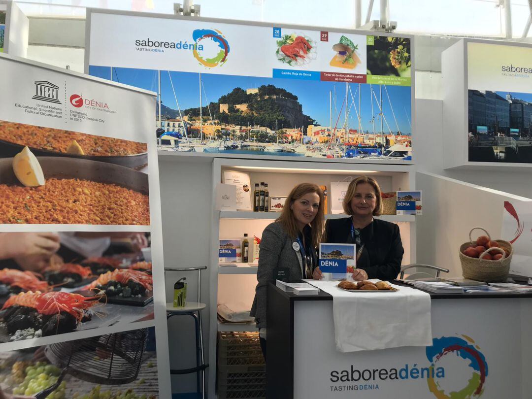 El stand de Saborea Dénia.