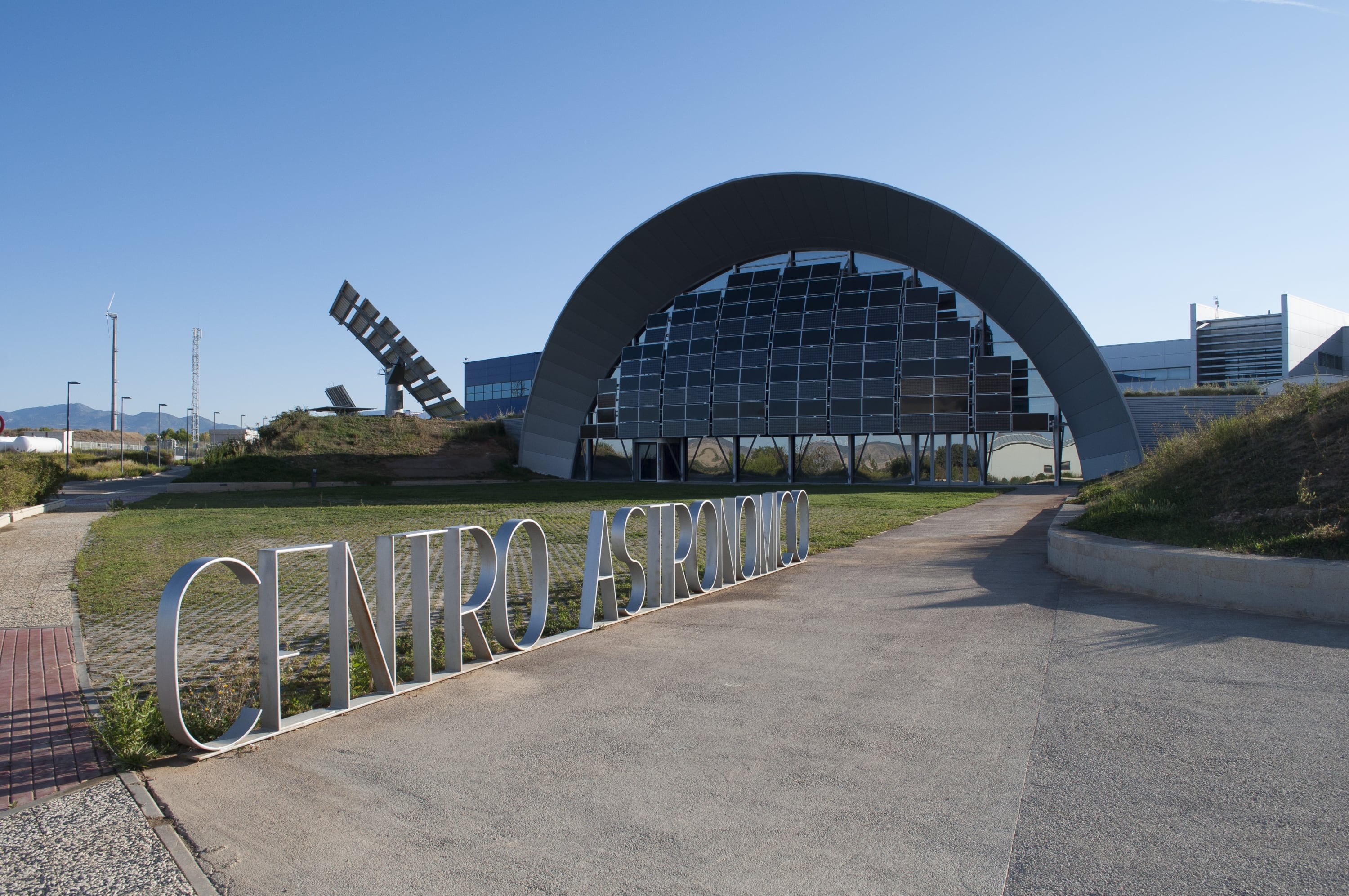 Instalaciones del Planetario de Aragón, ubicado en Walqa