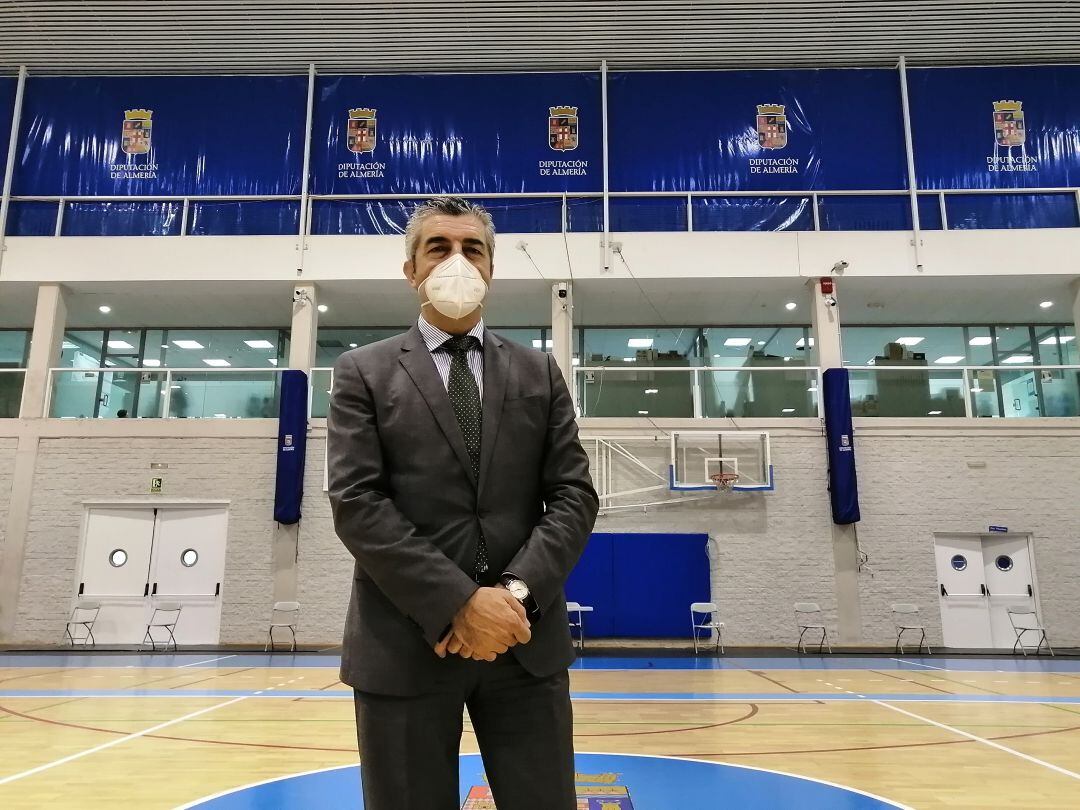 El presidente de Unicaja Costa de Almería. 