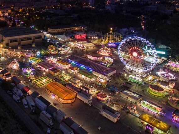 Recinto de la FICA de Murcia visto desde el aire