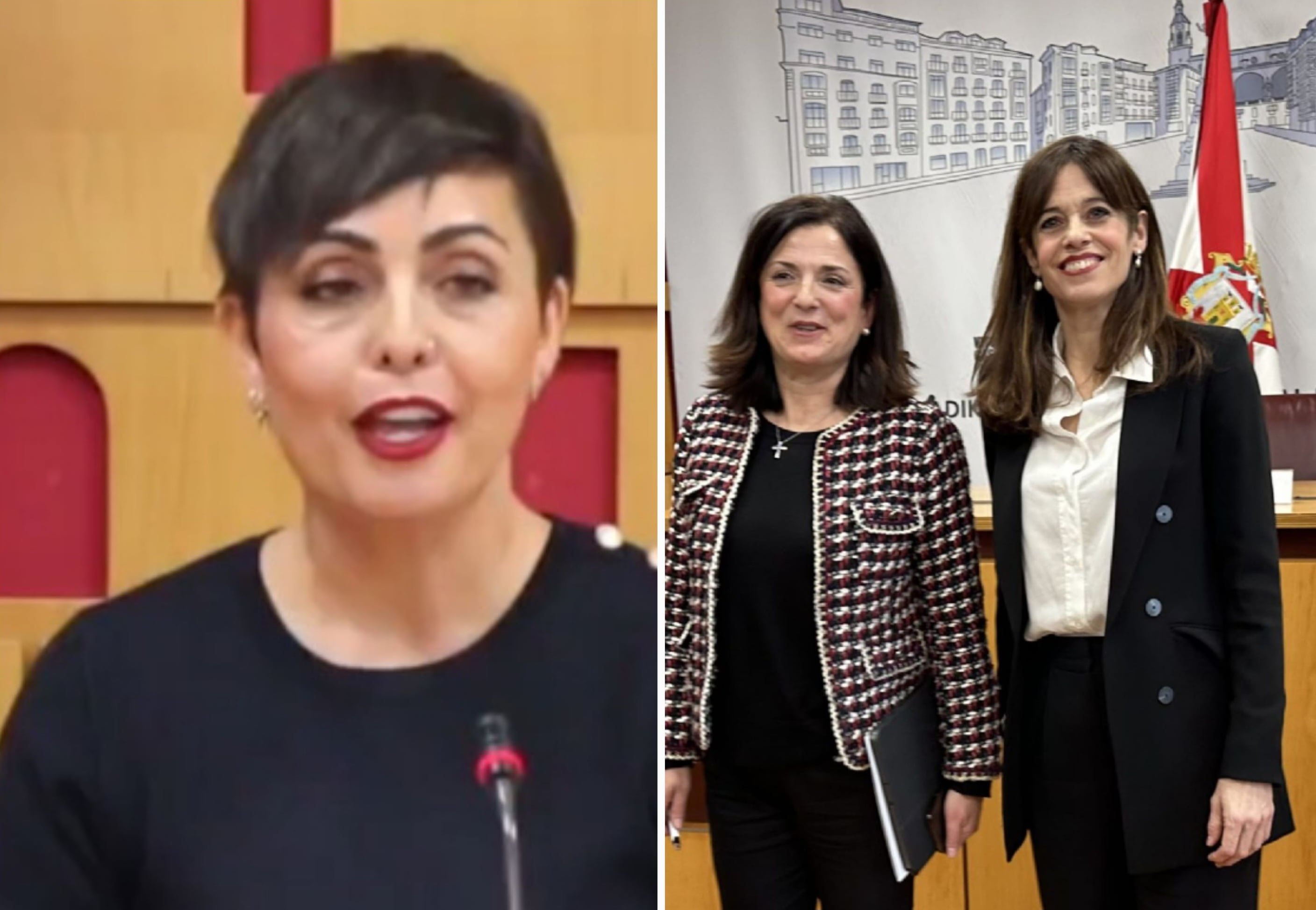 Rocio Viterio, Beatriz Artolazabal y Maider Etxebarria