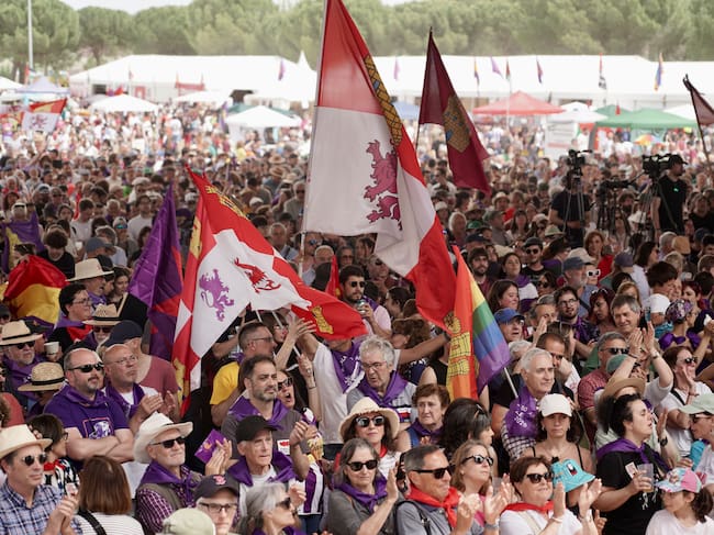 Celebración del Día de Castilla y León en Villalar de los Comuneros (Valladolid)