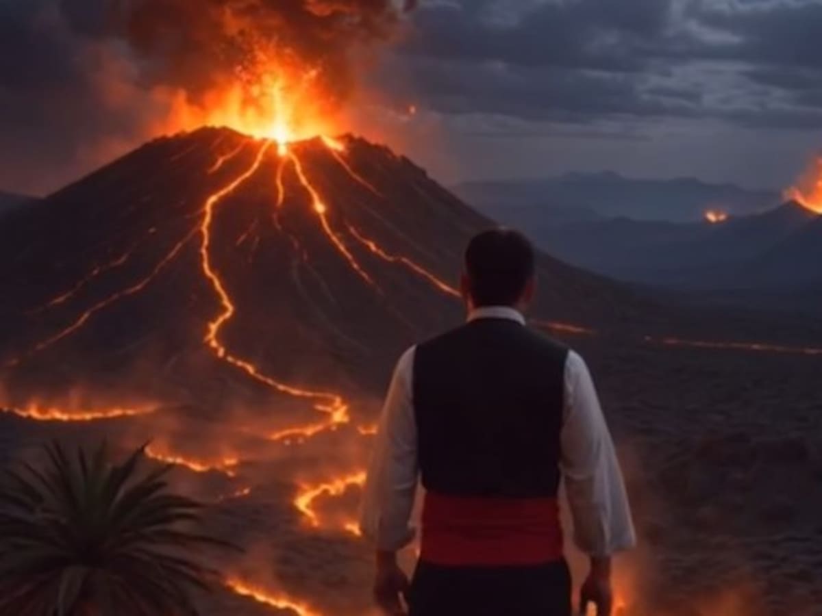 Las Erupciones de Lanzarote según la IA