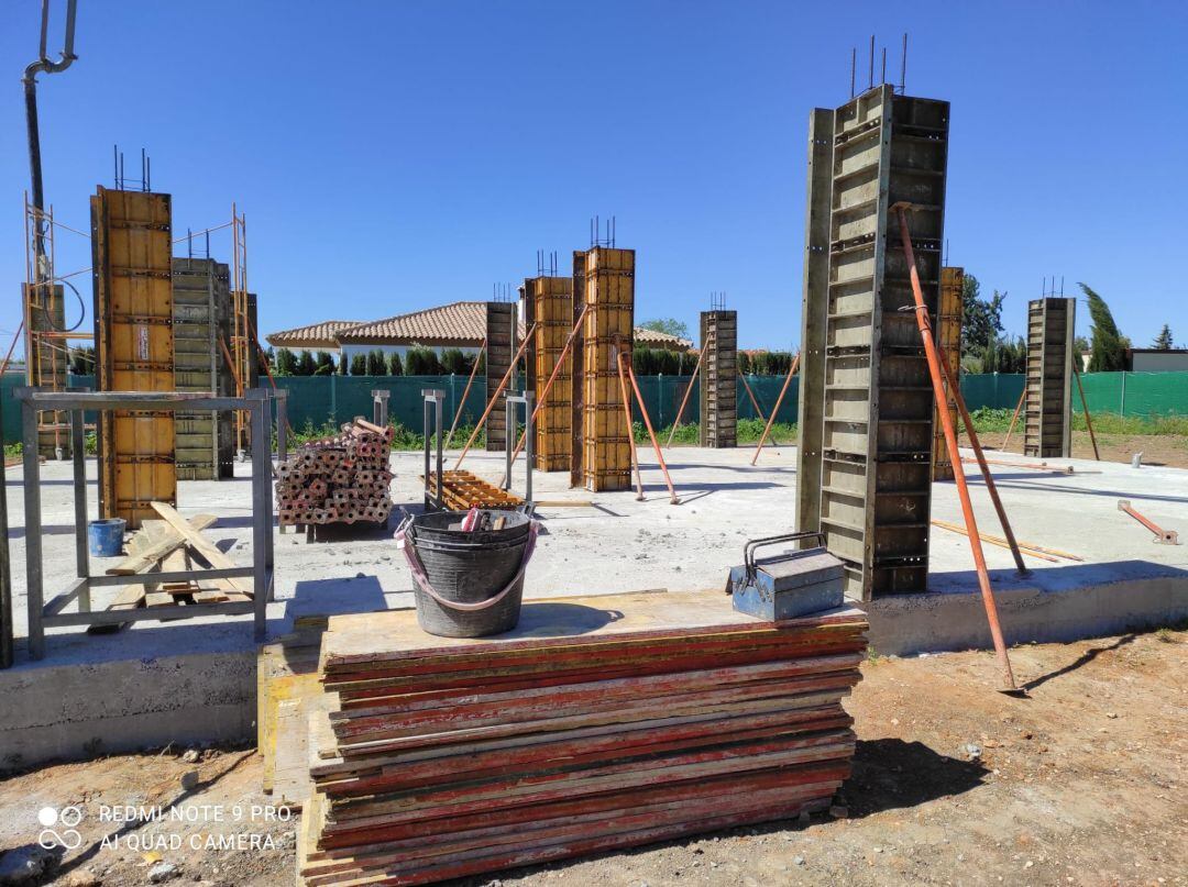 La obra denunciada por carecer de licencia