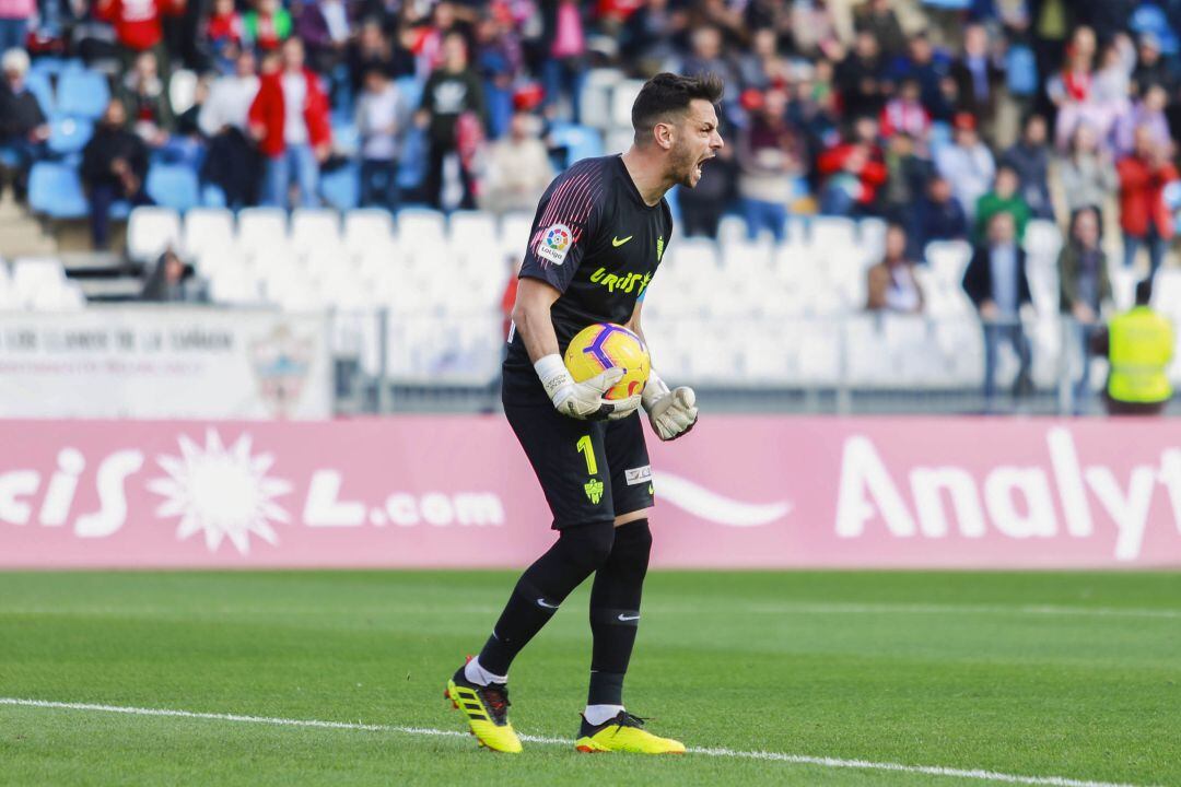 René, un fenómeno en la portería. 