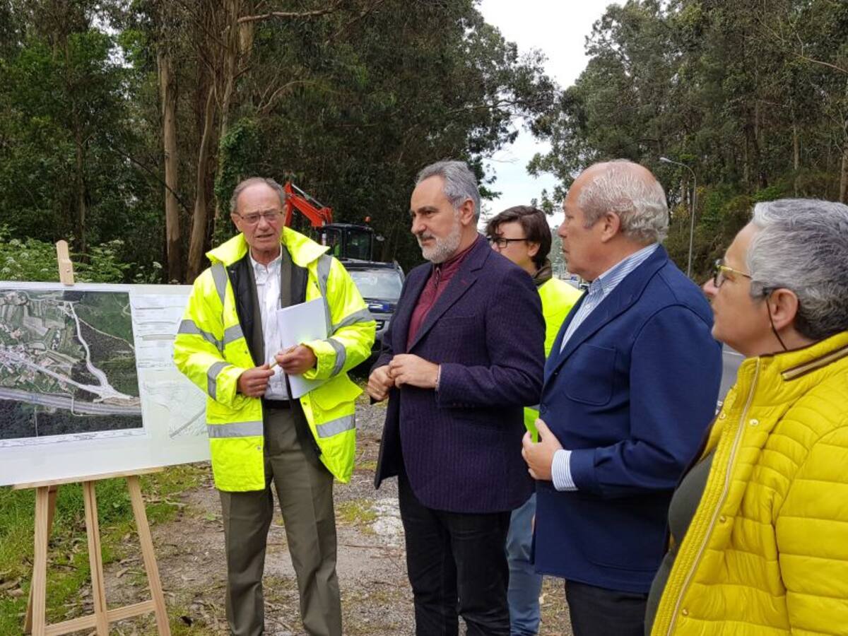 Una nueva rotonda para la carretera de Vilagarcía