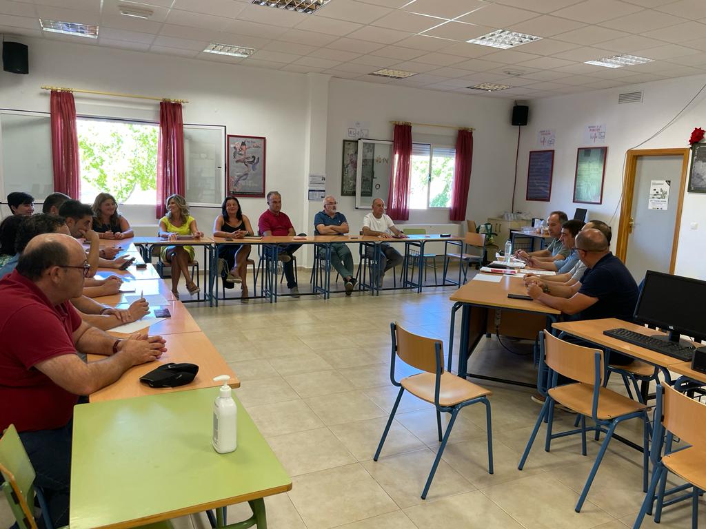 Reunión del Comité Comarcal del PSOE en la Sierra de Segura, en la provincia de Jaén