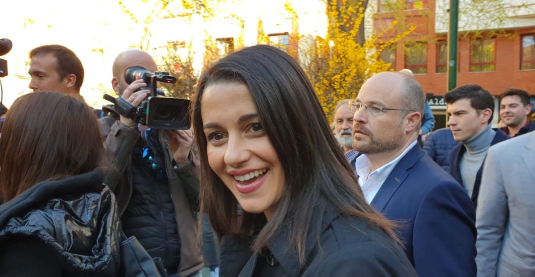 La portavoz nacional de Cs, Inés Arrimadas en Ciudad Real