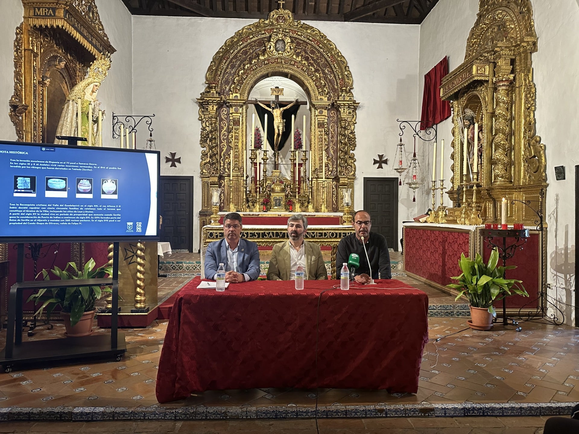 Presentación de los nuevos estudios arqueológicos en Coria del Río