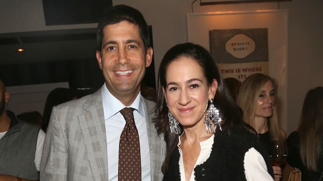 Kevin Warsh y su mujer, Jane Lauder