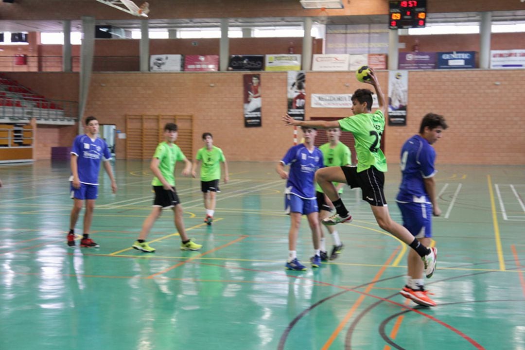 Penetración de un jugador xabiero. 