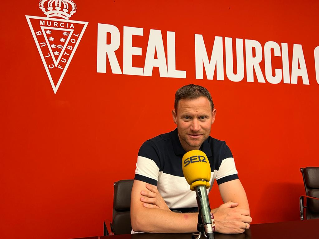 Mario Simón, entrenador del Real Murcia, en SER Deportivos Región de Murcia