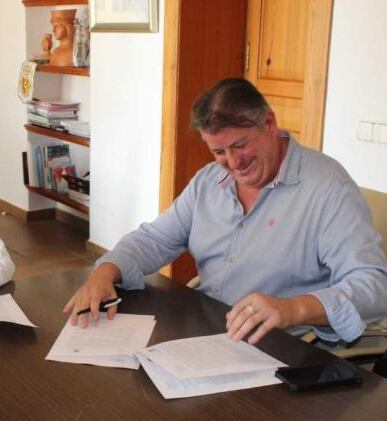 Imagen del gerente destituido