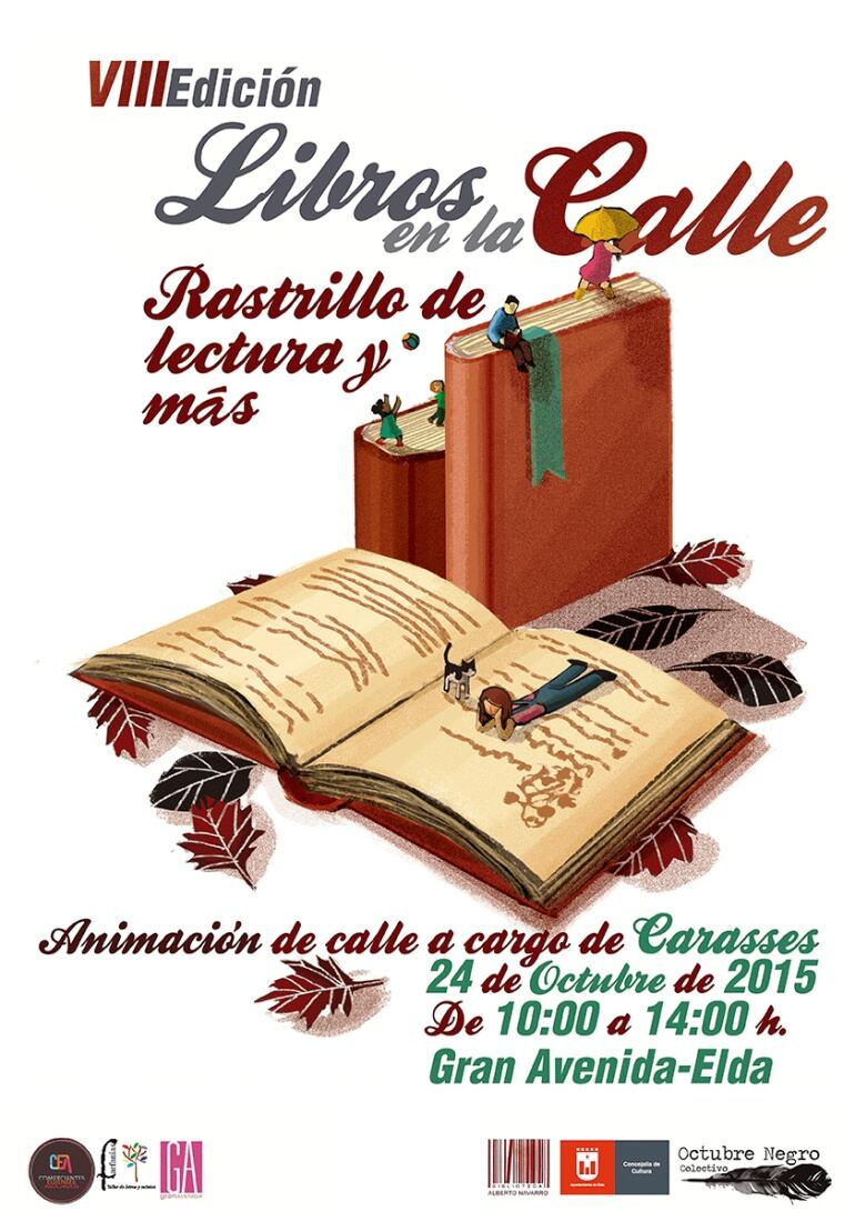 Cartel Libros en la Calle