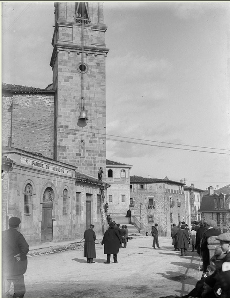 La Cuesta de San Vicente en 1914