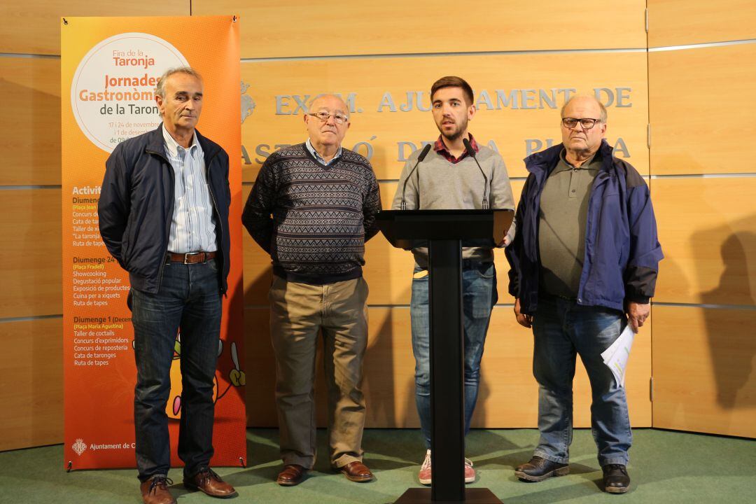 Presentación de las jornadas gastronómicas de la naranja en Castelló