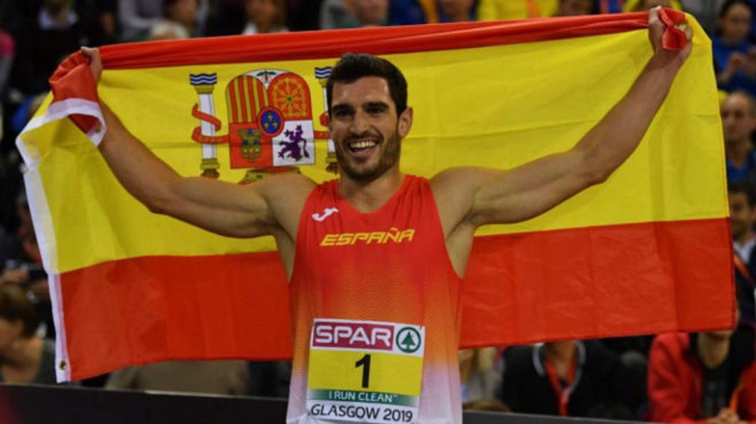 Jorge Ureña estará este domingo, en la pista de Atletismo de Elda