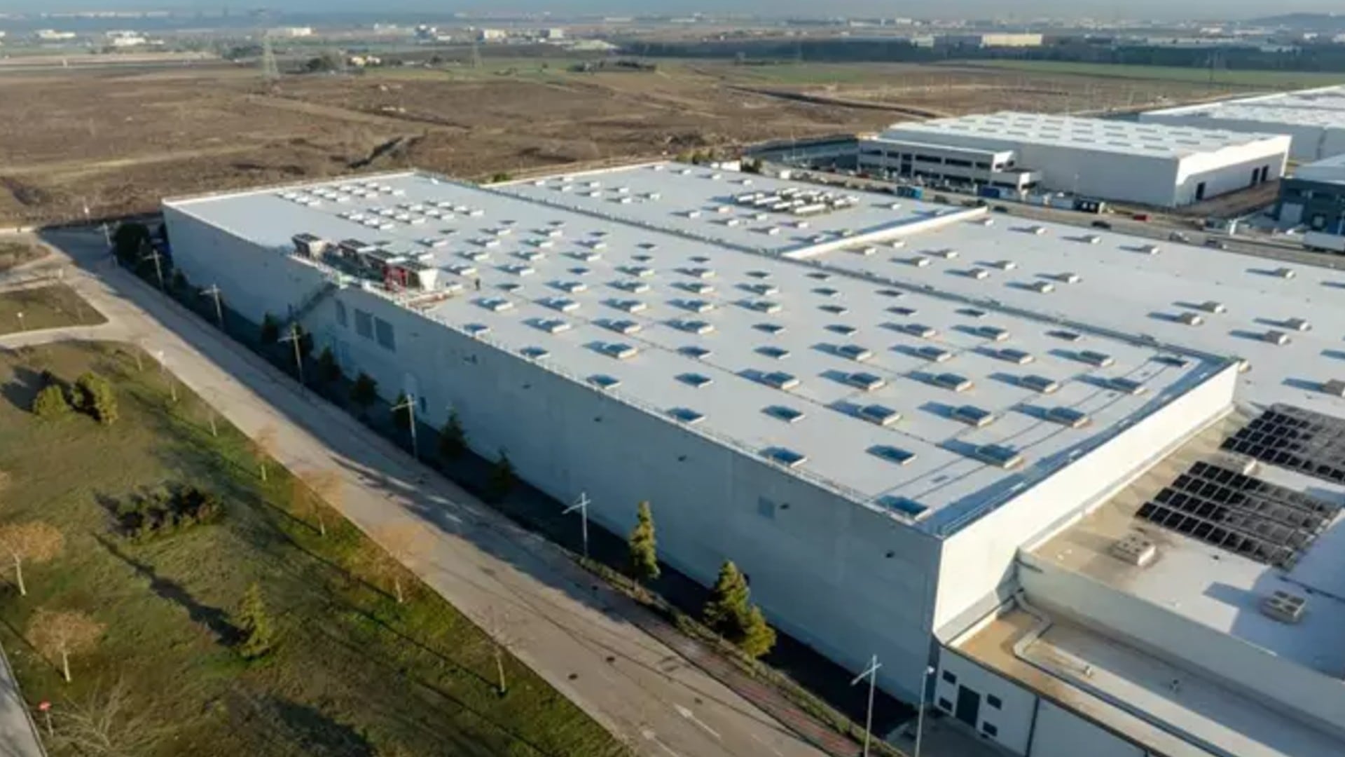 La plataforma logística de Aldi en Pinto