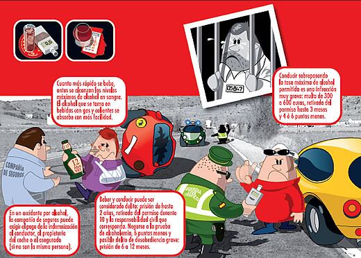 Imagen del folleto de la DGT