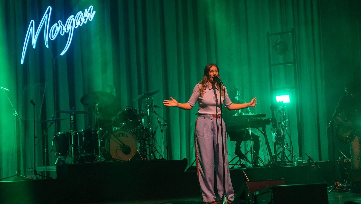 Nina de Juan, vocalista de Morgan.