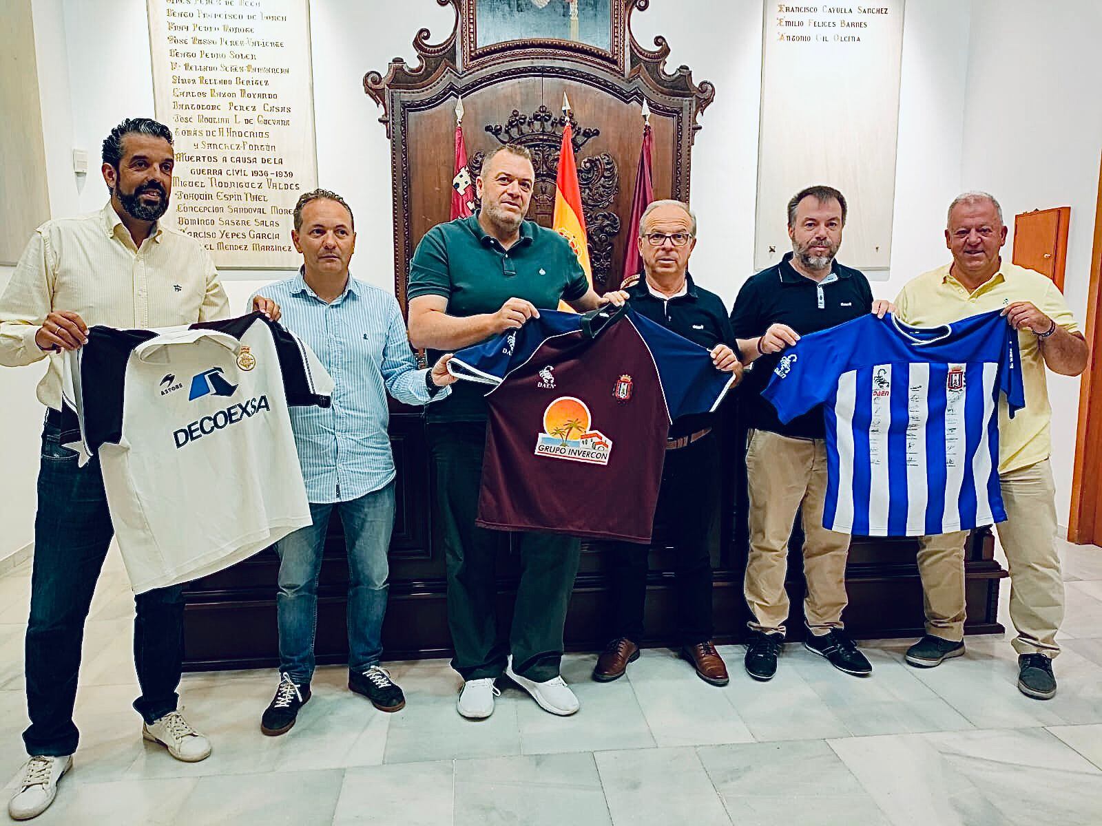 Presentación de los actos deportivos para conmemorar los 20 años del ascenso del Lorca Deportiva