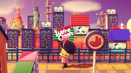 Isla de Animal Crossing: New Horizons inspirada en New York.