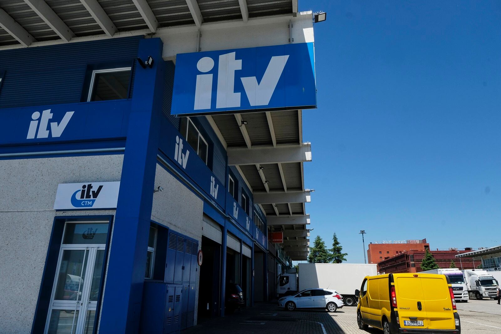 Una sede de la ITV para la inspección técnica de vehículos.