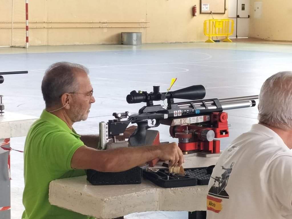 Bernabé Carrascosa, en la prueba