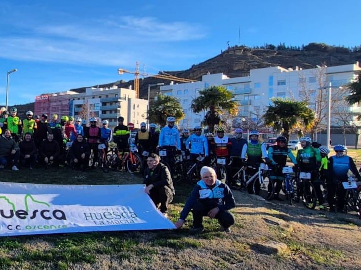 Pistoletazo de salida a Tu Reto Huesca La Magia de cicloturismo