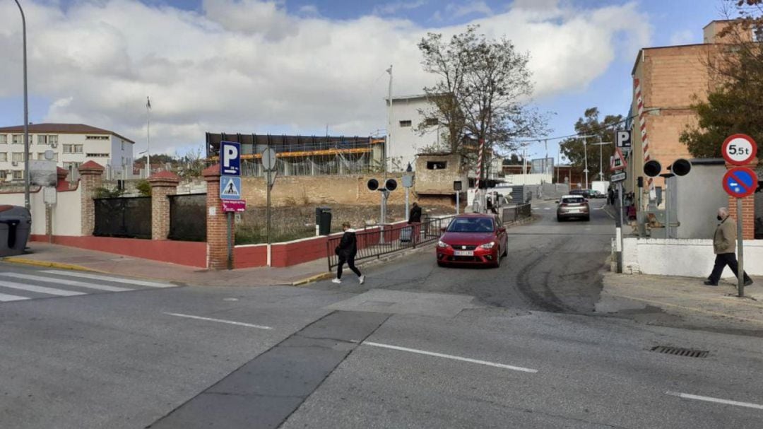 La pasarela peatonal servirá de acceso a la nueva estación de autobuses