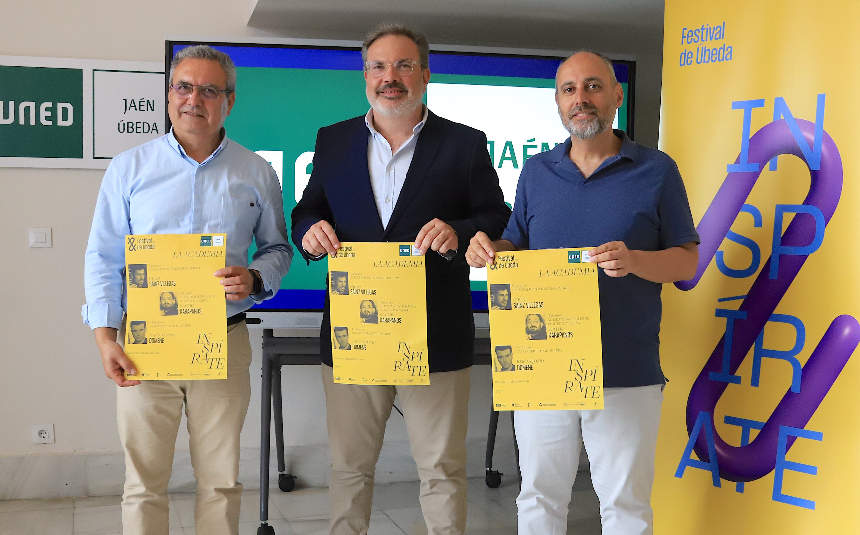 La Academia, el apartado formativo del Festival de Úbeda que llega de la mano de la UNED