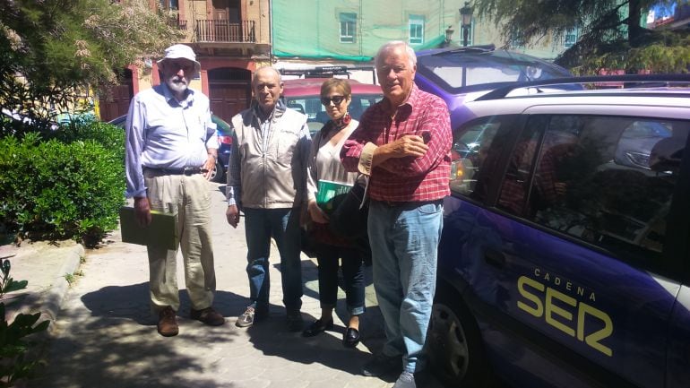 Vecinos del barrio de Zaidía-Morverdre