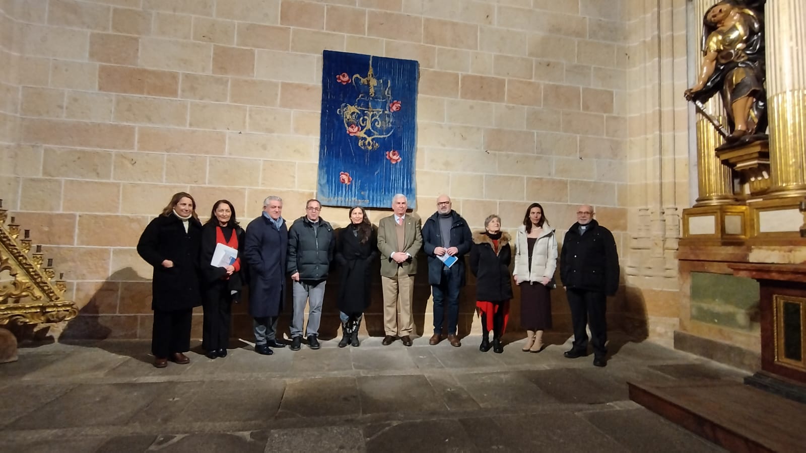 Imágenes de la obra “Ungüentario” que se expone en la Capilla de la Piedad de la Catedral de Segovia