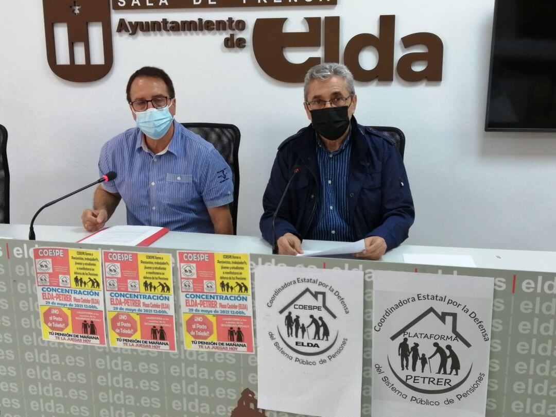 Las Plataformas de Pensionistas de Elda y Petrer anuncian una concentración contra el ajuste del Gobierno 