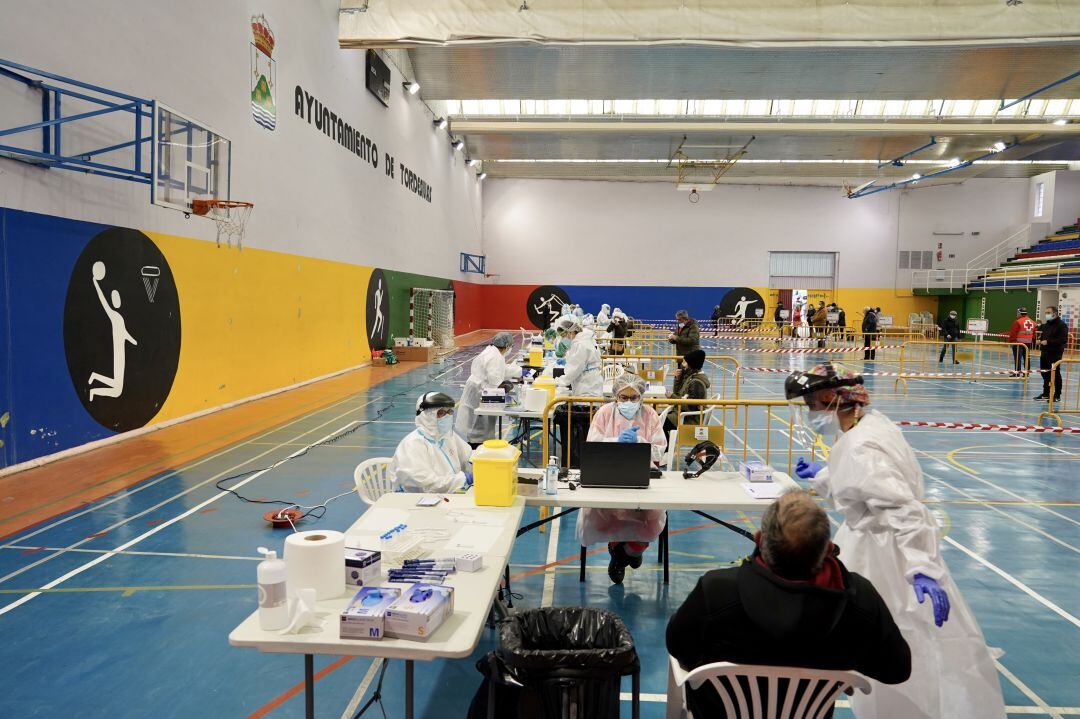 Cribado masivo en Tordesillas (Valladolid)