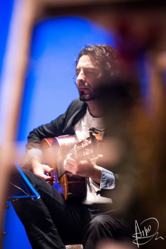 Enrique 'El Vaca' en una imagen del estreno del montaje