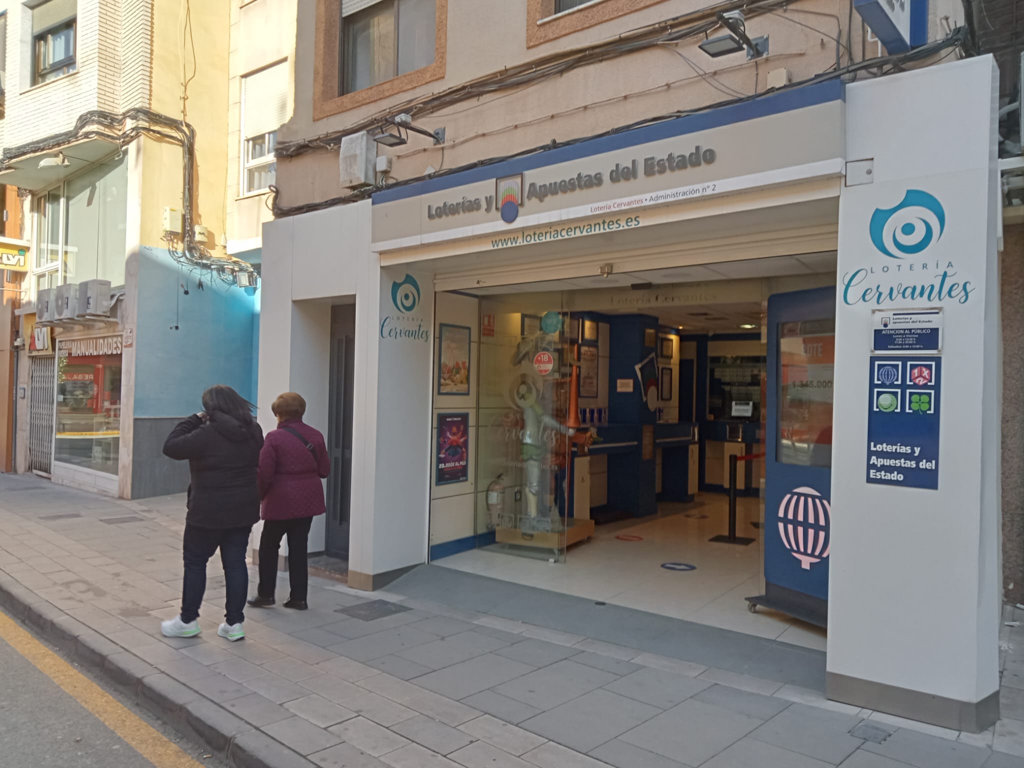 La administración, en la mañana del sábado