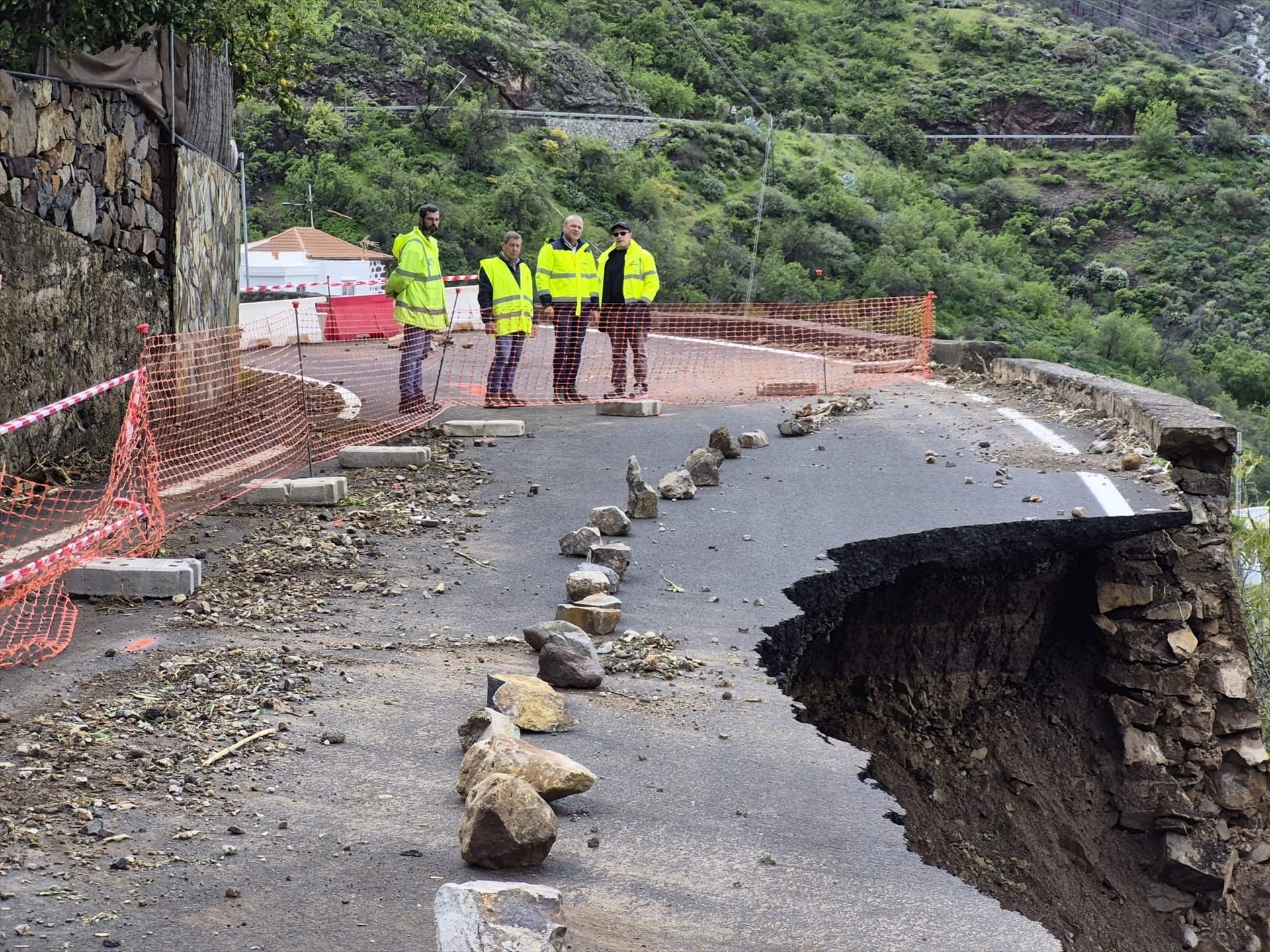 Daños por la borrasca 'Therese' a su paso por Gran Canaria