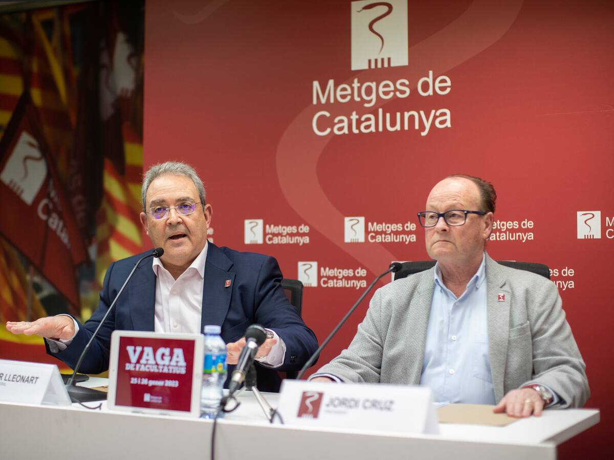 Metges de Catalunya convoca vaga de facultatius el 25 i 26 de gener