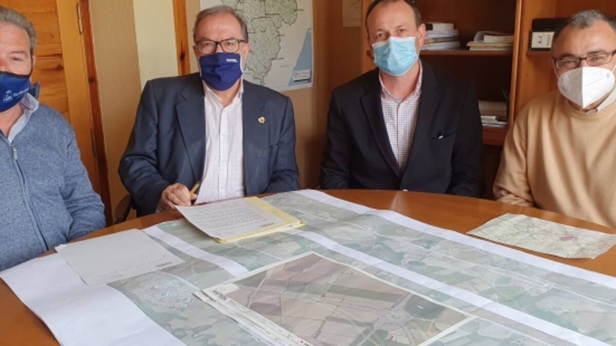 La DGA mejorará la carretera entre Berbegal y Peralta de Alcofea