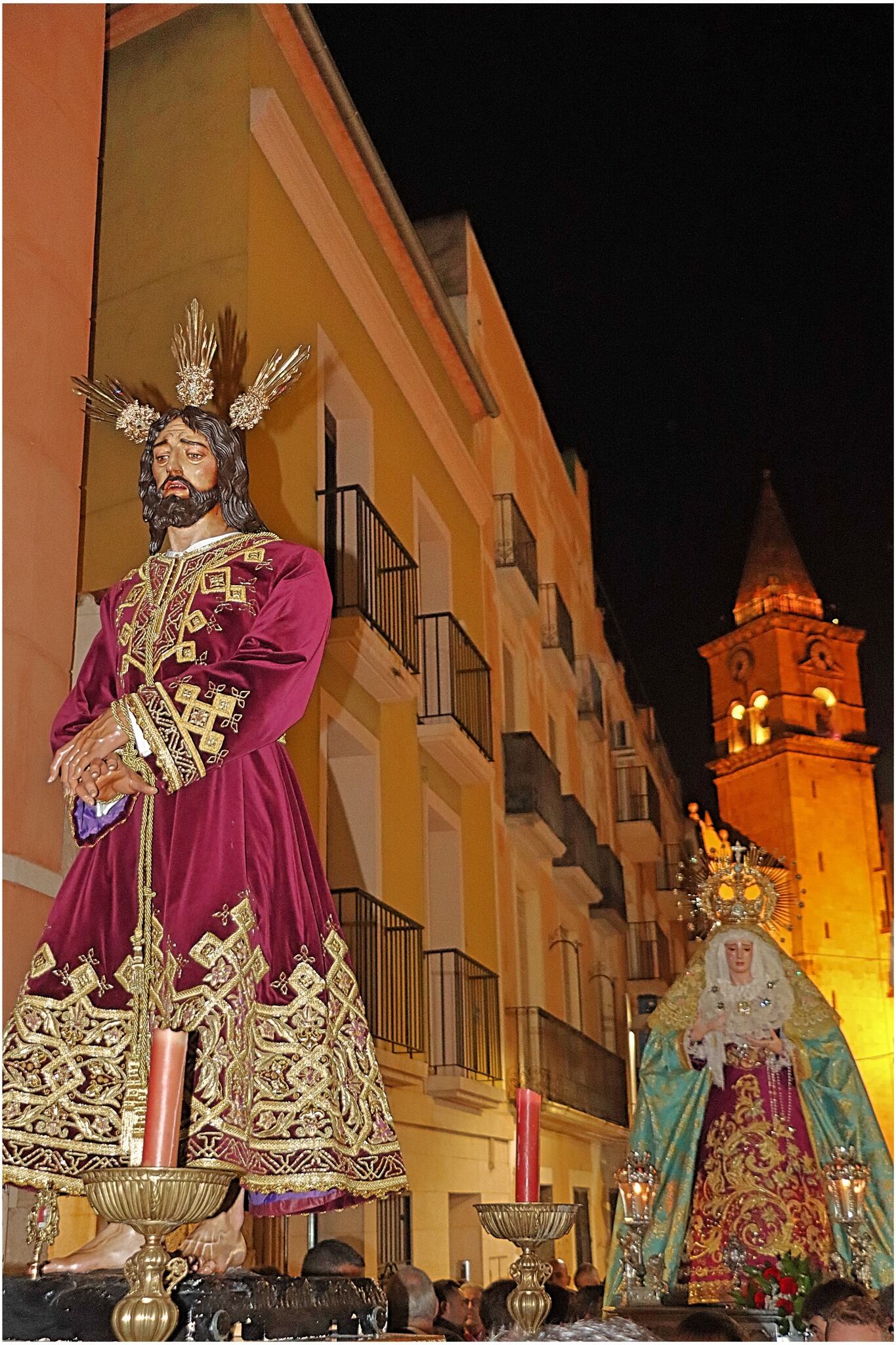Momento de la Estación de Penitencia