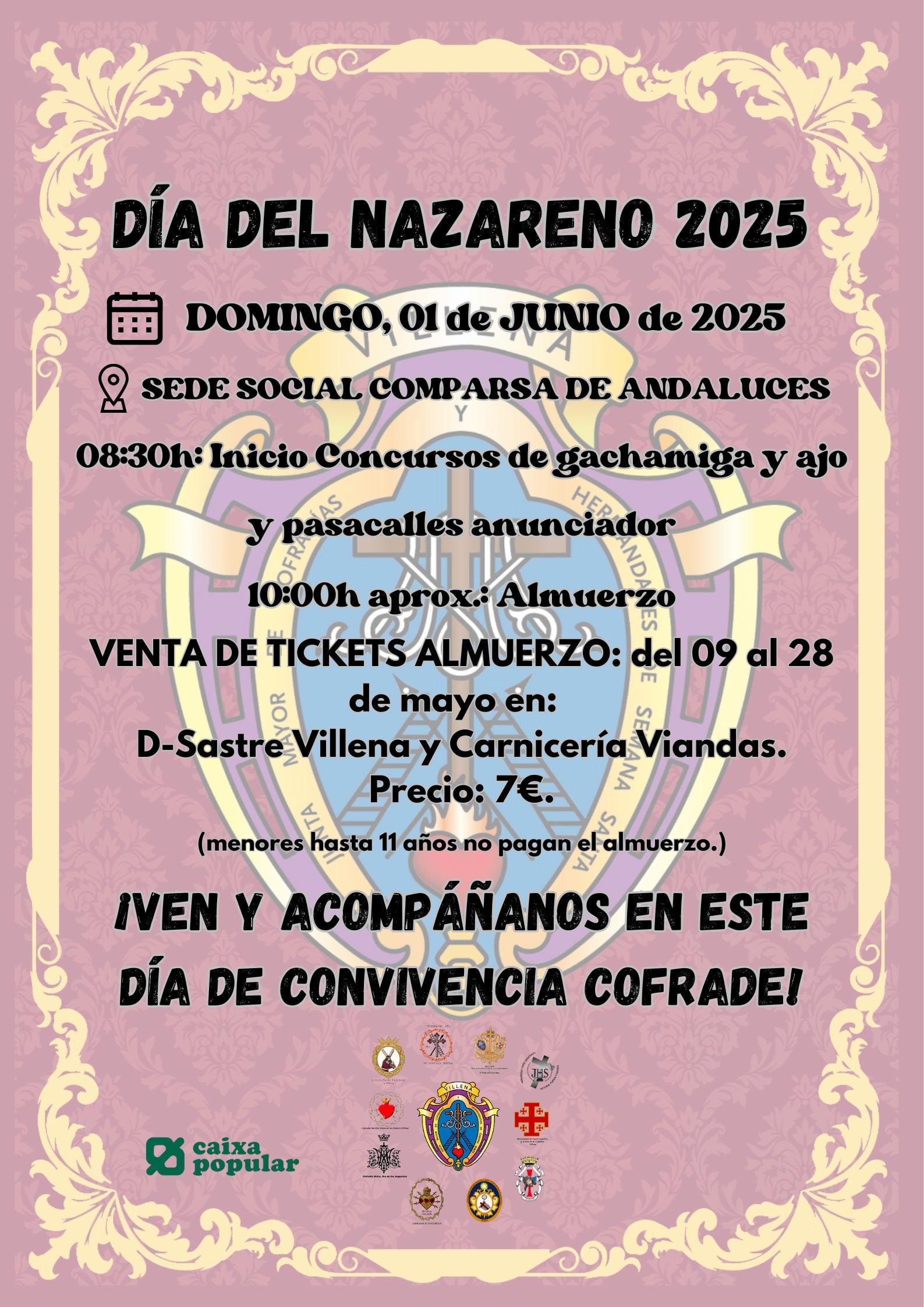 Cartel día del nazareno