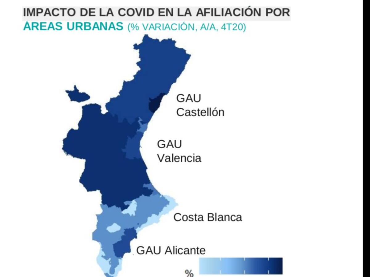 Castelló y Vila-real, las que mejor respondieron al impacto económico de la COVID en la provincia en 2020