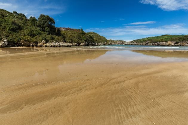 Playa de Poo (Asturias).