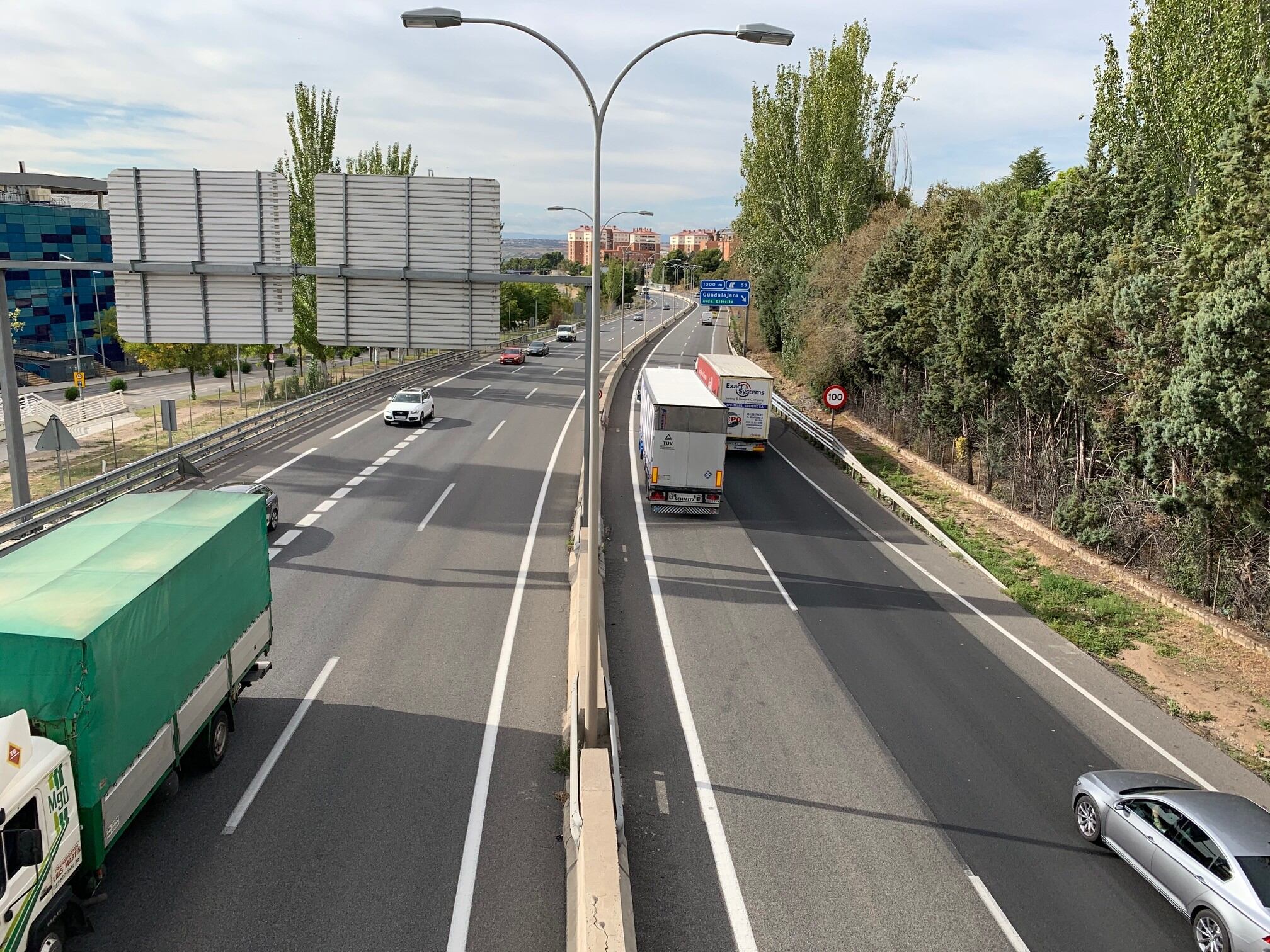 Autovía A 2 a su paso por Guadalajara/Foto SER GU