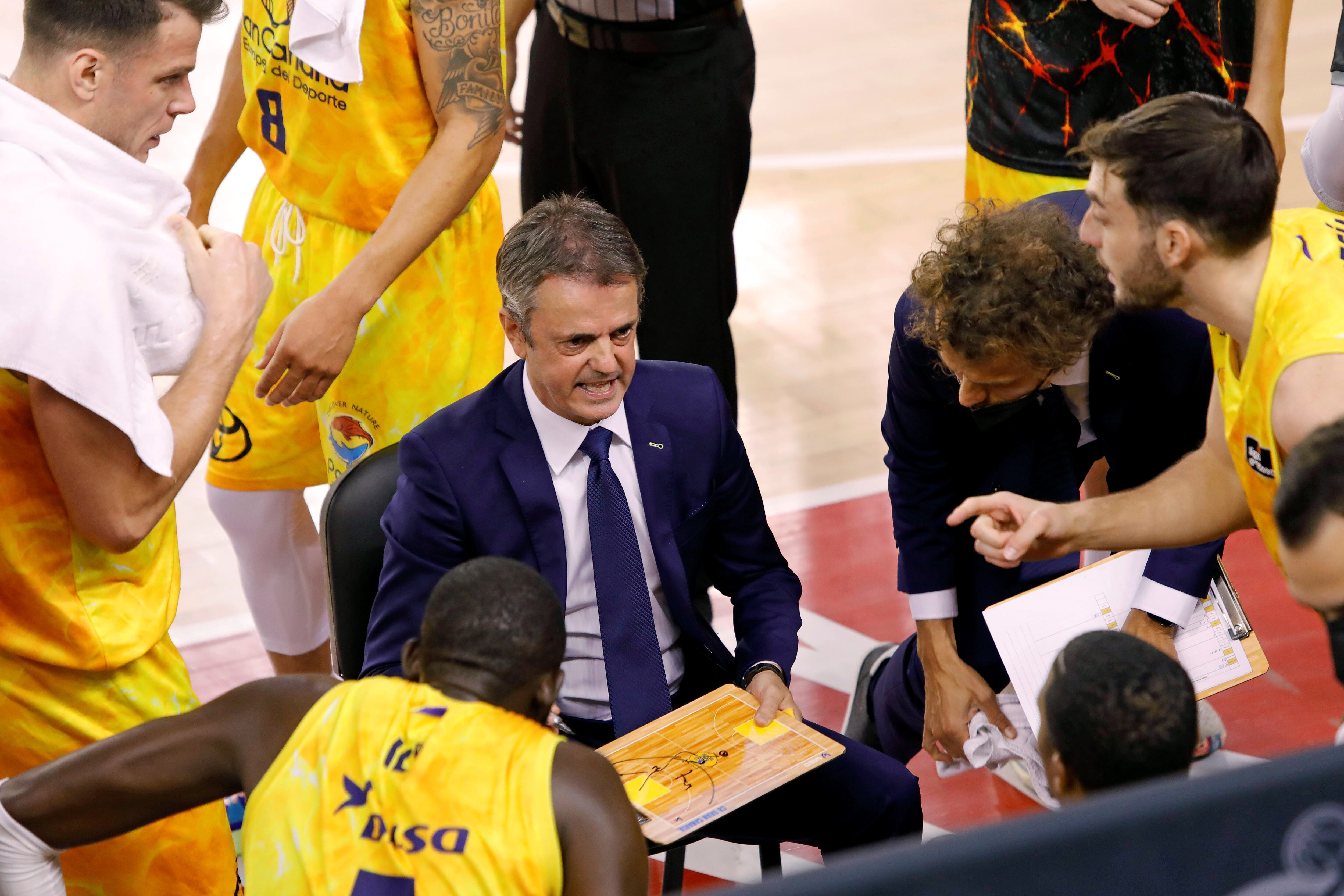 Porfirio Fisac, entrenador del CB Gran Canaria