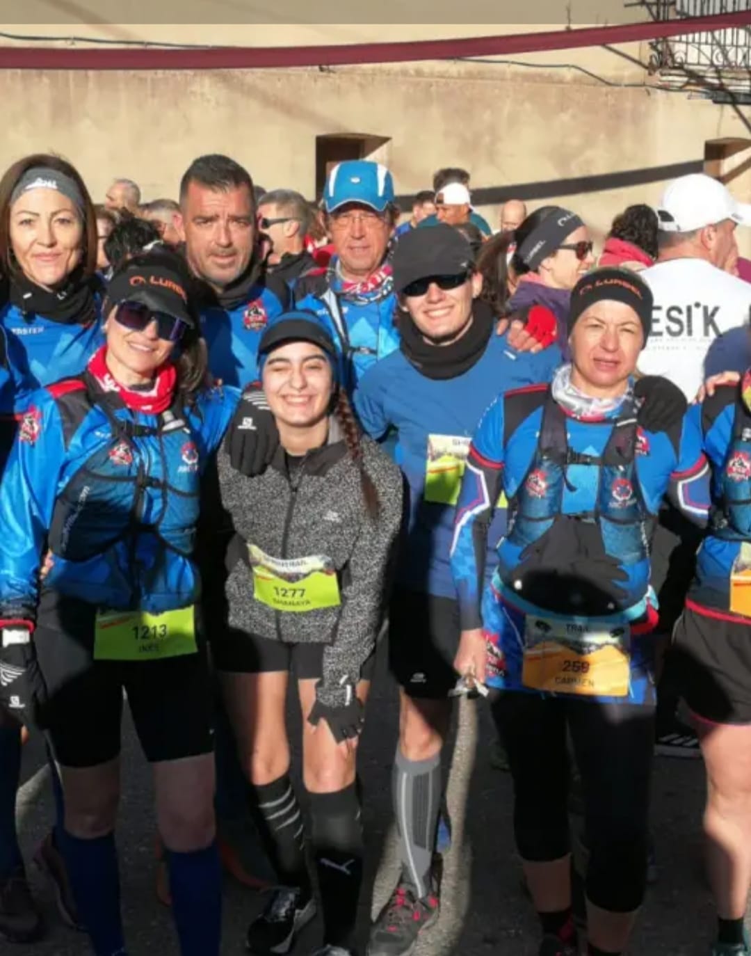 Algunos de los integrantes del Trail Villena