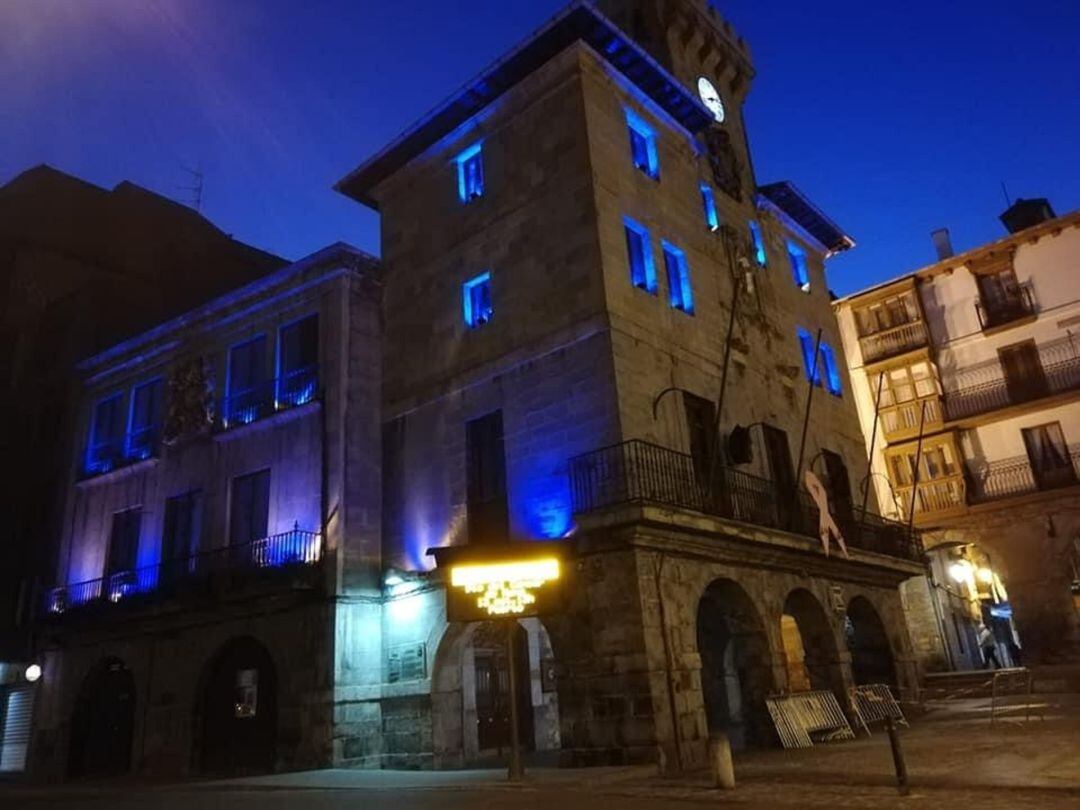 Fachada del Ayuntamiento de Castro Urdiales.