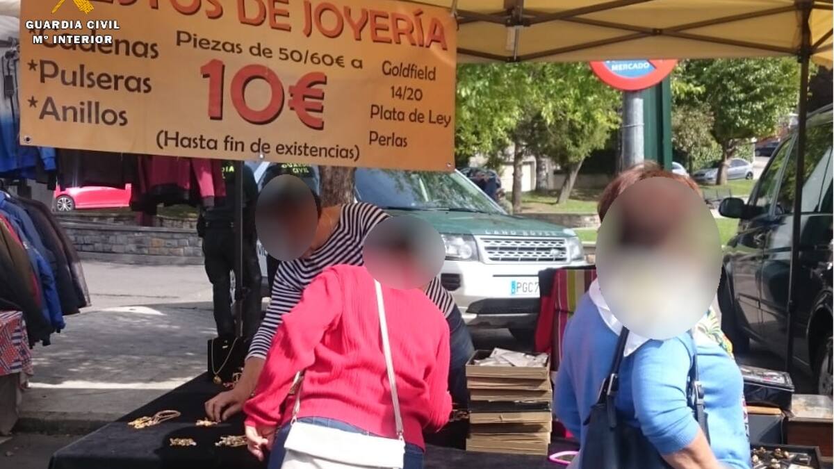 Detenido un hombre en Sabiñánigo por la venta de joyas falsas