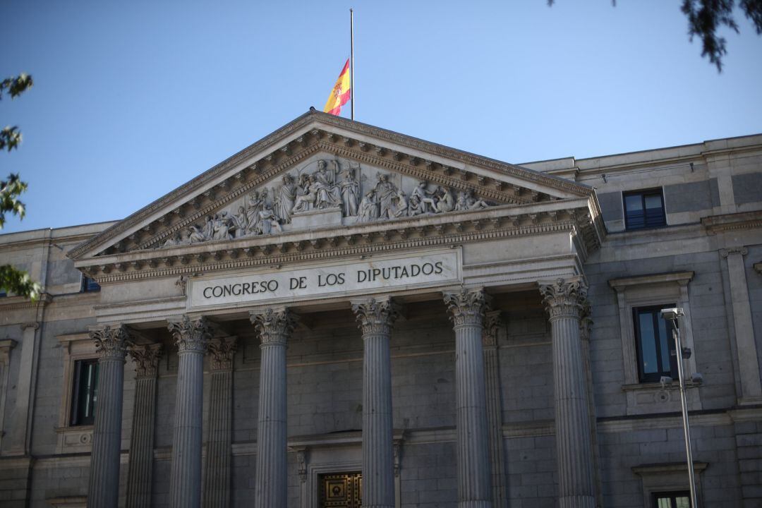 Fachada del Congreso de los Diputados